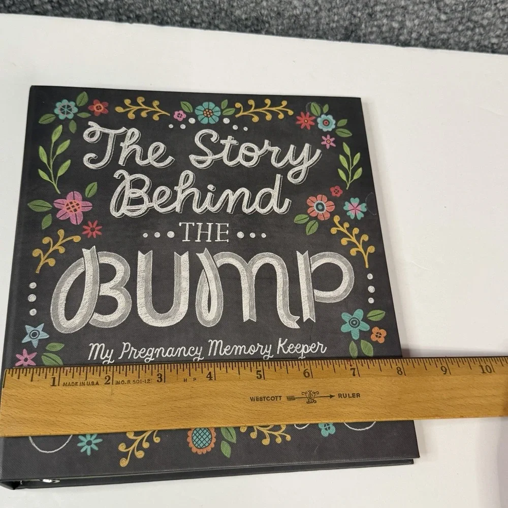 New Hallmark The Story Behind The Bump My Pregnacy Memory Keeper Journal‎